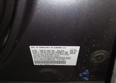 2019 Honda Pilot Ex-L from USA, damaged, VIN 5FNYF6H52KB041366